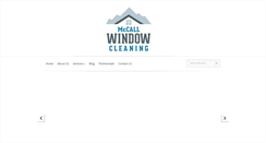 Desktop Screenshot of mccallwindowcleaning.com