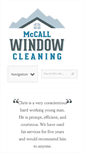 Mobile Screenshot of mccallwindowcleaning.com